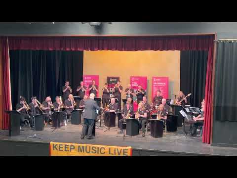 Tyne Valley Big Band performance 2023