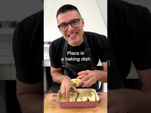 Easy Baked Pears | a healthy dessert for the weekdays!