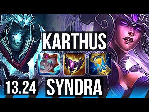 KARTHUS vs SYNDRA (MID) | 11/1/20, 2.0M mastery, 800+ games, Godlike | KR Grandmaster | 13.24