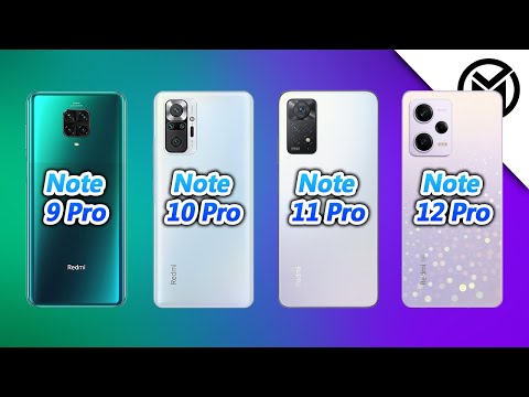 Redmi Note 9 Pro vs Redmi Note 10 Pro vs Redmi Note 11 Pro vs Redmi Note 12 Pro