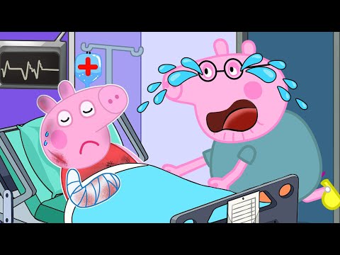 Peppa Pig...Please Wake Up , Don't Leave Me Alone? Peppa Pig Funny Animation