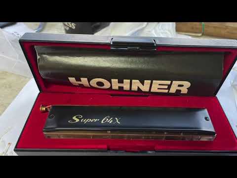 Harmonica valve replacment hohner super 64x