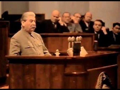 Staljin, poslednji govor, 19. kongres SKP(b) - KPSS, 1952.