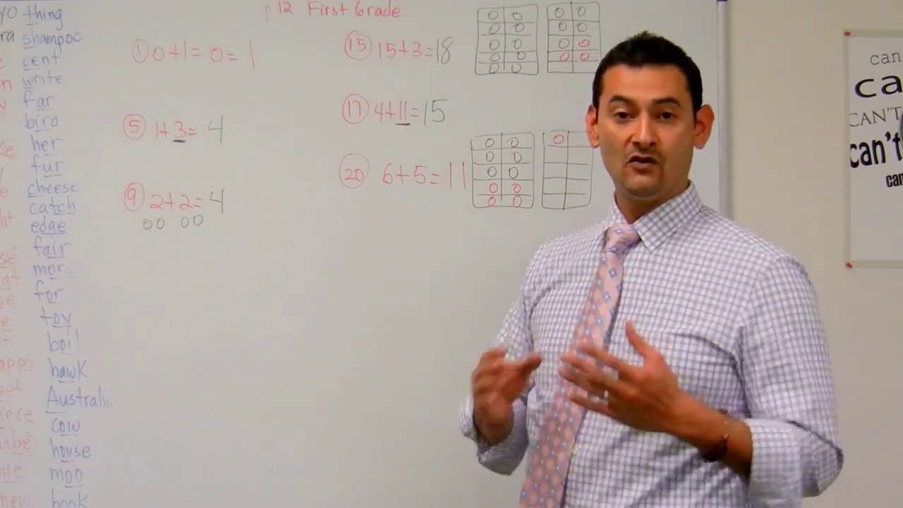 First Grade Hybrid Math Workbook Horizontal Addition