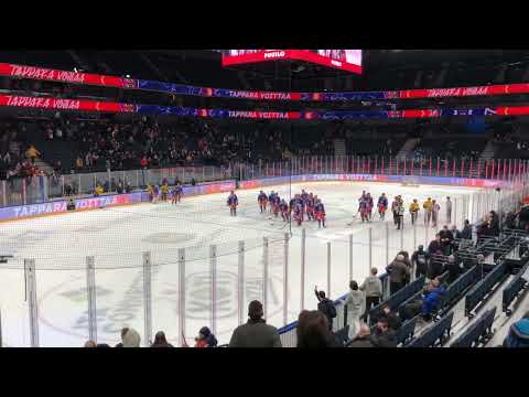 Tappara voittaa 23.02.2022 ja sarjakärkeen