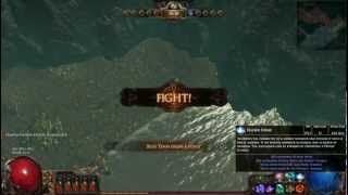 Path of Exile (0.9.13) Level 28 PVP - First Battle