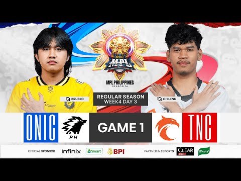 MPL PH S16 - W4D3 - ONIC VS TNC GAME 1
