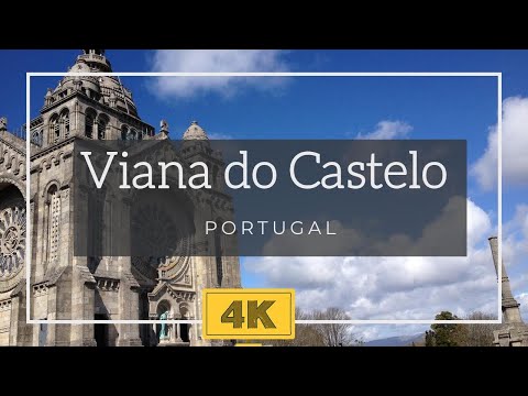 Centro Histórico de VIANA DO CASTELO em 4K- Passeio a pé | Portugal Diario | ep. 1011