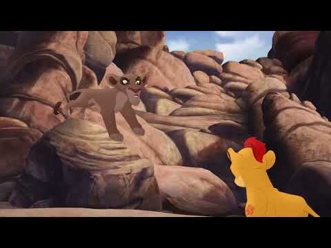 The Lion Guard Lions Of The Outlands Kion Tries To Escape The Outsiders Scene [HD]