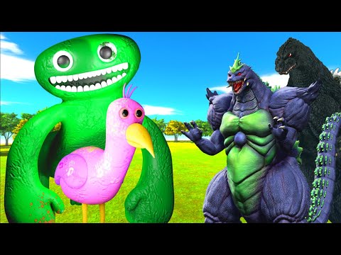 JUMBO JOSH & OPILA BIRD VS KAIJUS - ANIMAL REVOLT BATTLE SIMULATOR - PART 2