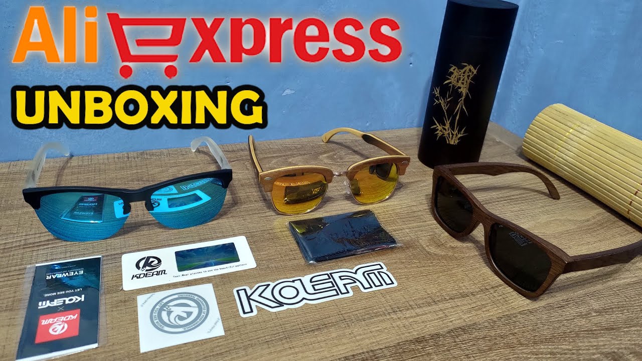 Watch Now UNBOXING ÓCULOS DE SOL DE MADEIRA ALIEXPRESS (SUNGLASS KDEAM, GM YEYWEAR ) UNBOXING ÓCULOS DE SOL DE MADEIRA ALIEXPRESS (SUNGLASS KDEAM, GM YEYWEAR )