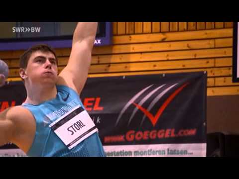 Fans des TSV Inneringen beim Kugelstoß-Indoor-Event in Gammertingen