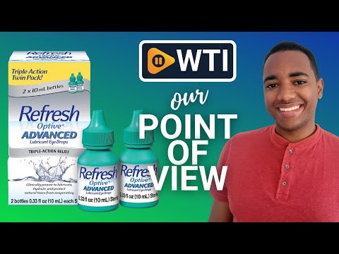 Refresh Optive Advanced Eye Drops - WTI product video review
