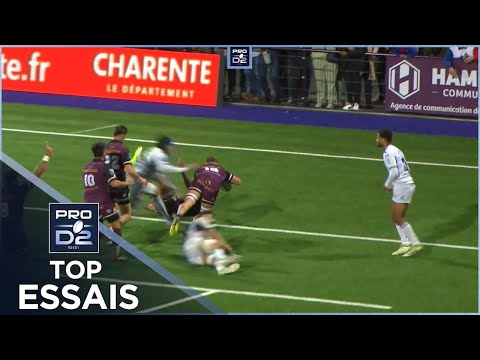 TOP Essais de la J10 – PRO D2 – Saison 2024-2025