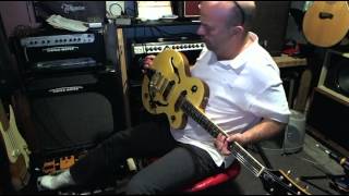 Video thumbnail for Epiphone WildKat thru Fender Quad Reverb Head and Genz Benz Gflex 2x12 cabinet by gtiglx