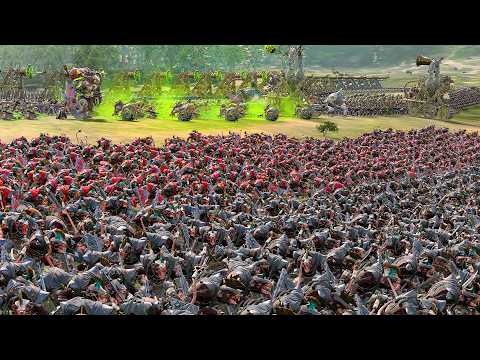 WOOD ELVES vs SKAVEN