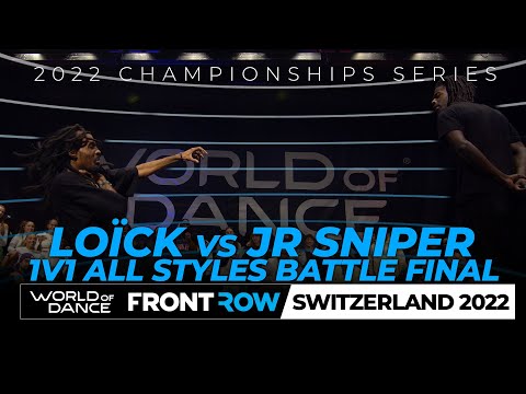 Loïck vs Jr. Sniper | All Styles Battle Final | World of Dance Switzerland 2022 | #WODSWZ22
