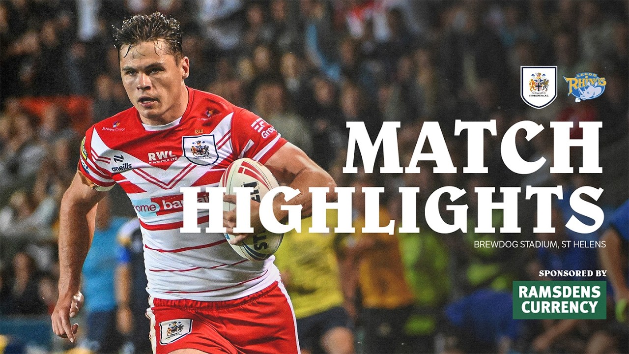 Highlights: Saints vs Leeds - Round 25
