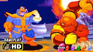 Classic Arcade Chaos 💥 | Juggernaut Gameplay in Marvel Super Heroes (1995)