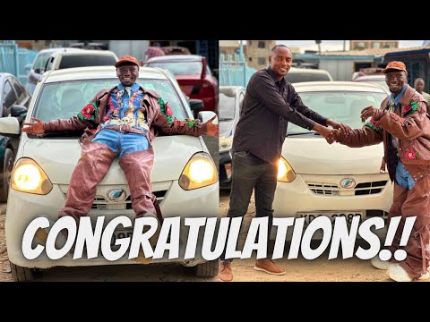Congratulations!! Stevo Simple Boy Gifted A Car By Kamaa Wa Tududu!