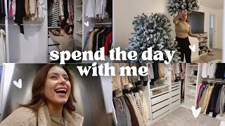 Spend the whole day with me 🥰 Ikea trip, revamping my wardrobe and reset!! 📦