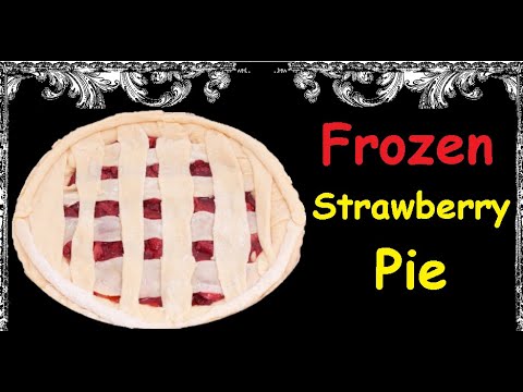 Frozen Strawberry Pie / Book of recipes / Bon Appetit