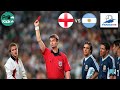 England Vs Argentina 1998 Highlights Goals Classic Match