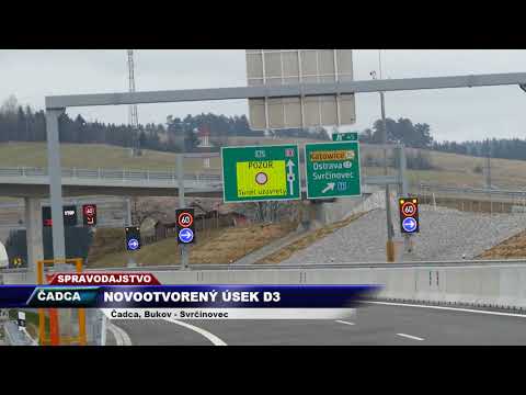 Tv Romana - Novootvorený úsek D3