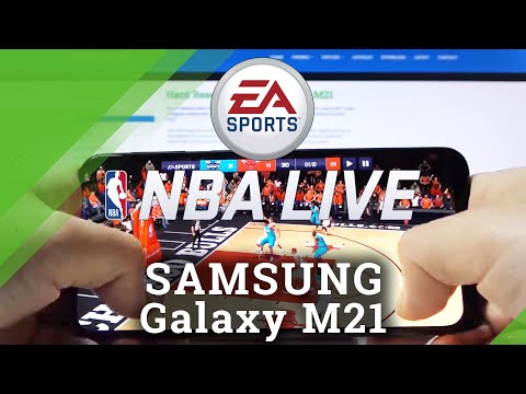 Gaming Performance Checkup on Samsung Galaxy M21 - NBA Mobile Gameplay