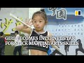 Chinese girl becomes internet star for her martial arts skills
