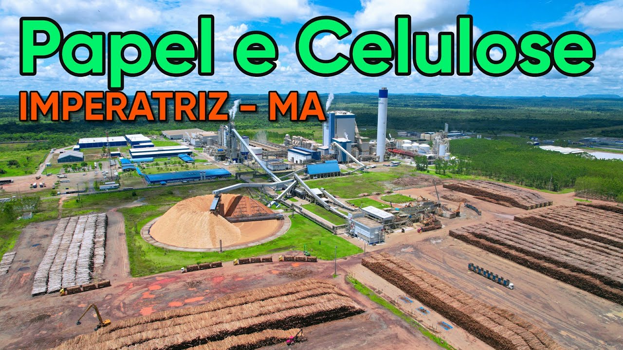 Fábrica de Papel e Celulose em Imperatriz-MA