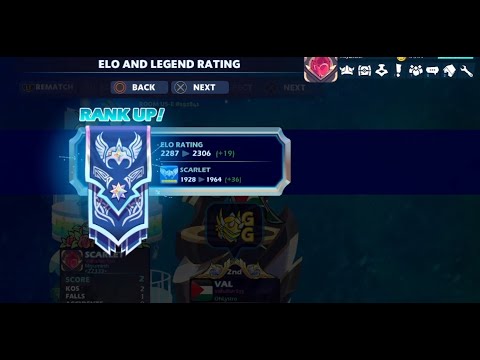Brawlhalla Ranked 1v1: Finally Claiming Valhallan Rank In Season 34!
