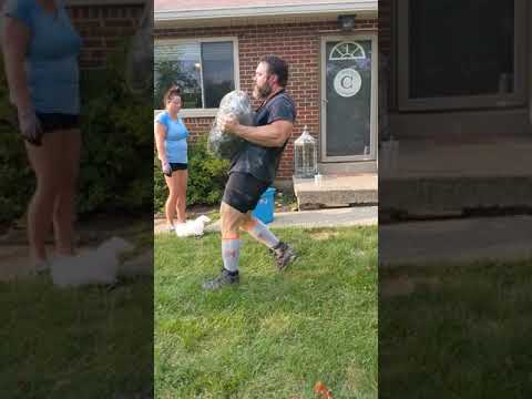 Mark Carpenter 301 lb. Glacier Boulder At Our July 4th Stone Lifting Party