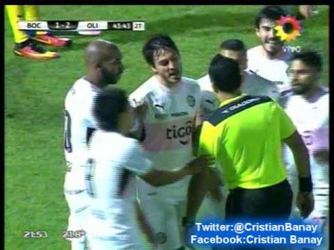 Boca 2 Olimpia  2 (Relato Federico Bulos) Amistoso Internacional 2016