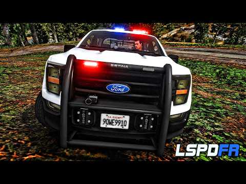 GTA 5 MODS LSPDFR SATURDAY MORNING PARK RANGER F150 | BlueLine Vibe Dispatch 3.0 |