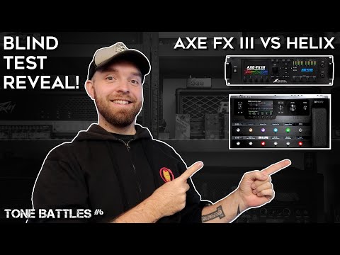 Blind Test REVEAL! Axe Fx III vs Helix! Expected Or Unexpected?