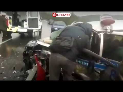 Лобовое с автомобилем ДПС