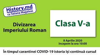 Divizarea Imperiului Roman.