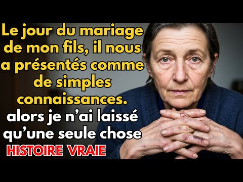 On the day of my son's wedding, he introduced us as mere acquaintances… so I…