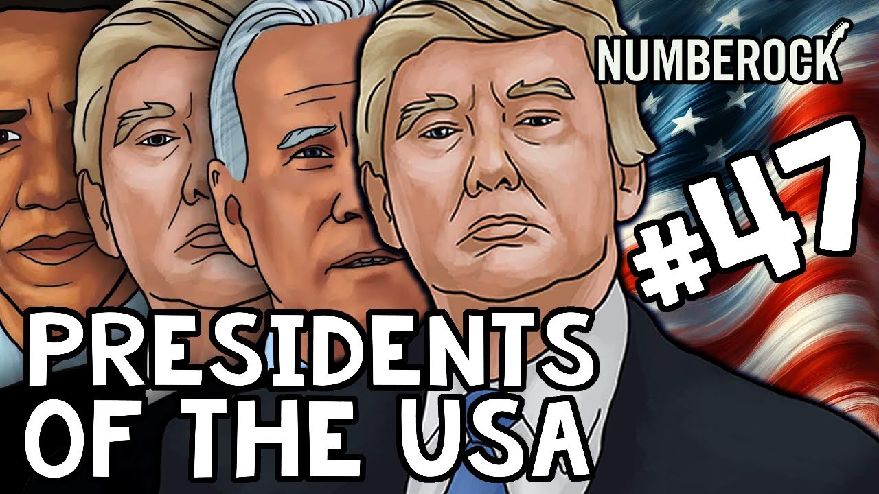 Updated US Presidents Song Including 47th President Donald Trump