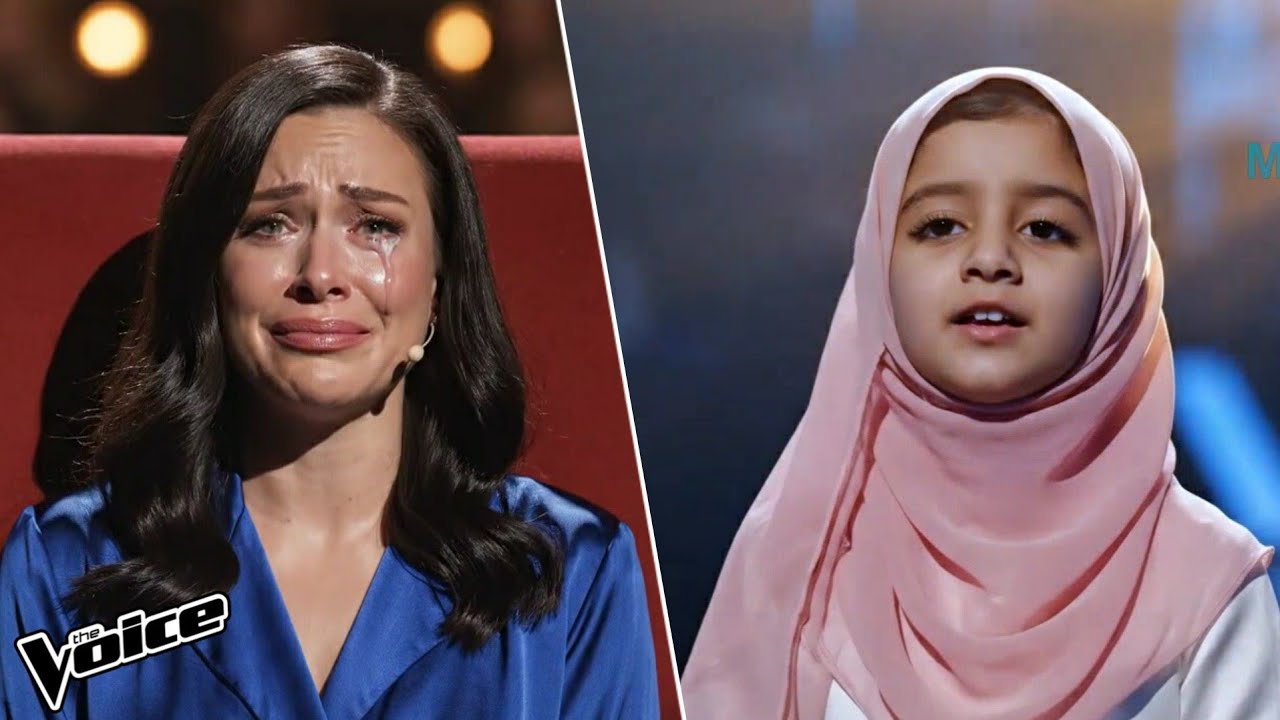 طفله من مصر أحرجت الحكام وغنت عن الحجاب في برنامج ذافويس مرحلة الصوتMOSLM Tht Voice 