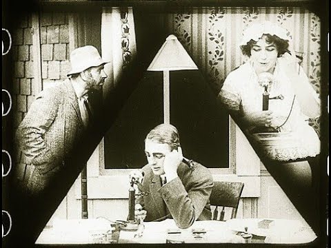 Suspense 1913 classic silent movie