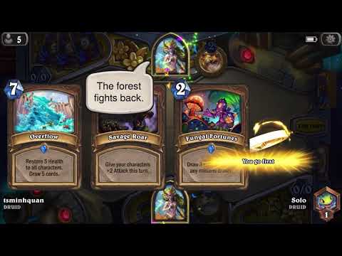 Spell Druid is destroying his own kind - Ashes of Outland | Hearthstone