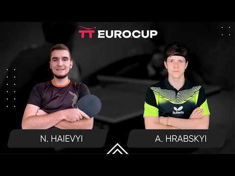 19:40 Nazarii Haievyi - Andrii Hrabskyi 14.03.2024 TT Euro.Cup Ukraine Master. TABLE 3