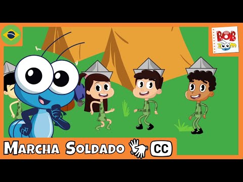 [LIBRAS] Marcha Soldado | Bob Zoom | Vídeo Infantil Musical Oficial