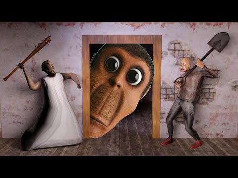 Granny and Grandpa vs Evil Obunga Secret MorAni Funny