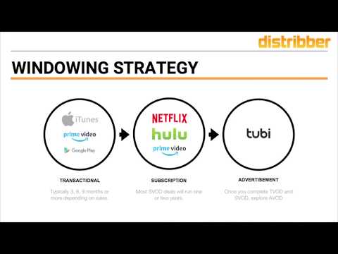 Understanding Windowing Strategy - TVOD, SVOD, AVOD (Basics)