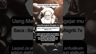 Download lagu Uang Merangkak Mengejar Mu: Amalan Kaya Raya #pusakaulama #shorts mp3