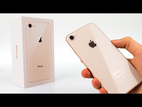 iPhone 8 Gold - UNBOXING & Initial Review!