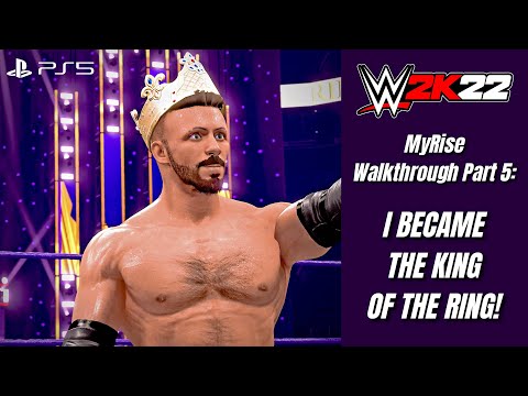 WWE 2K22 - MyRise (Career Mode) Walkthrough Part 5 | PS5™ [4K60]
